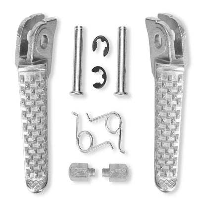 Motorcykel fodhviler-sæt i aluminium – inkl. monteringskit