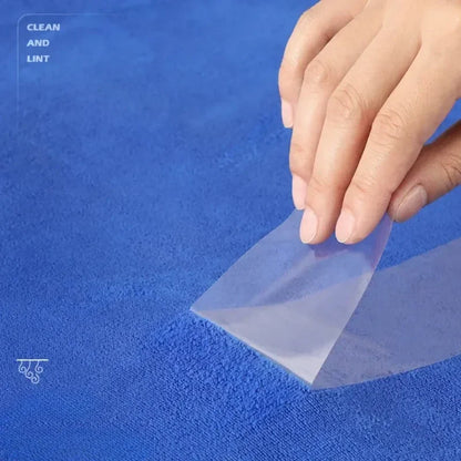 Mikrofiberklud til Motorcykler – 30×30 cm (Blå)