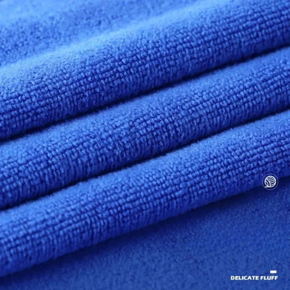 Mikrofiberklud til Motorcykler – 30×30 cm (Blå)